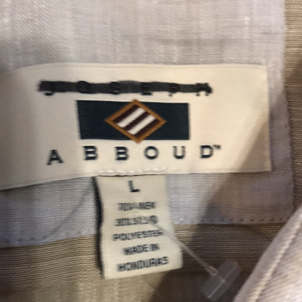 ❤️230)NWT Mens long sleeve casual shirt in putty. Multiple sizes Aero Linen - Picture 3 of 9